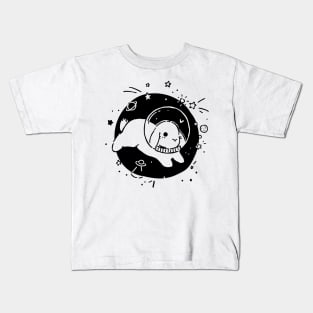 Space Astronaut Bunny Kids T-Shirt
